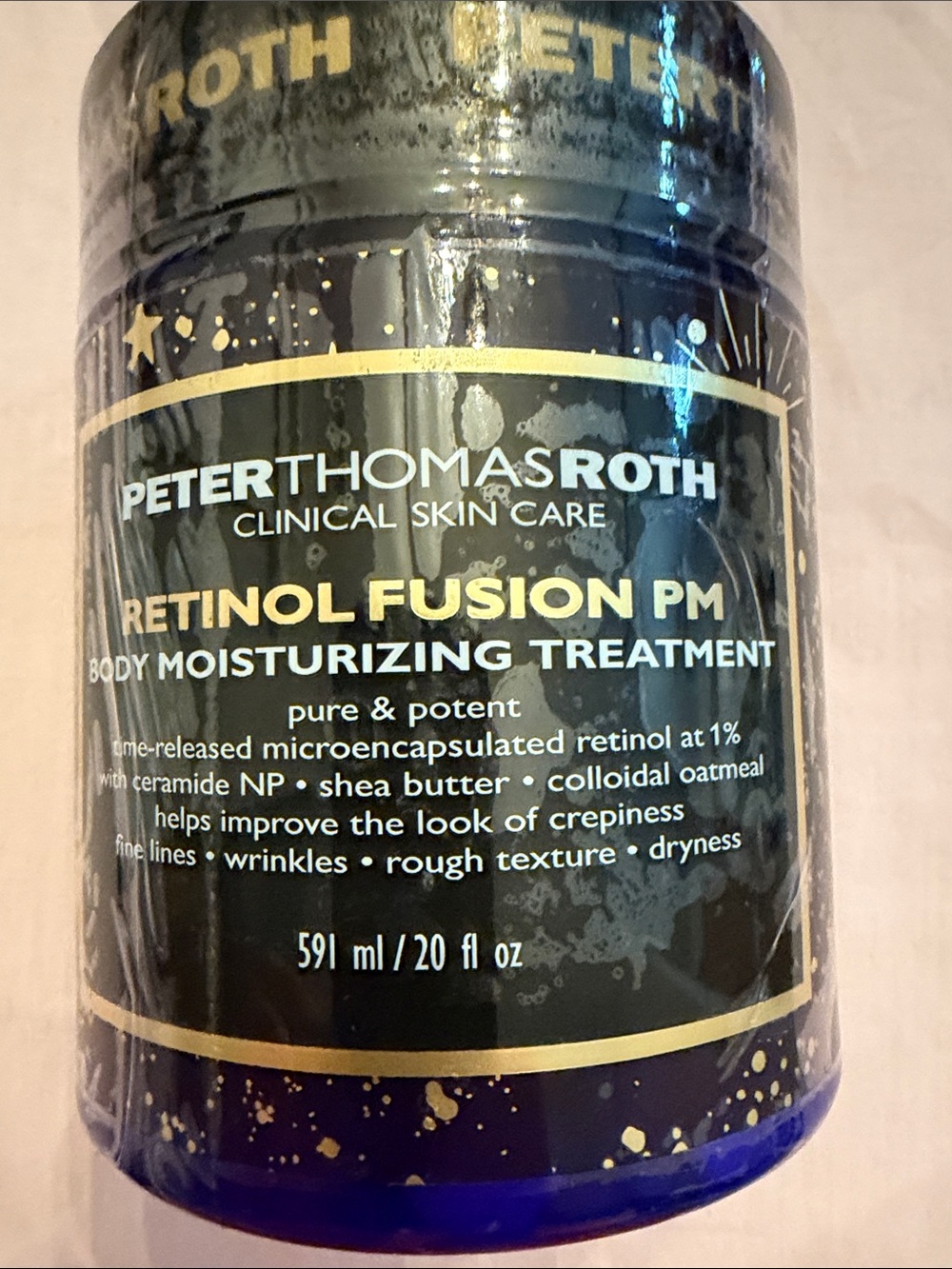 Peter Thomas Roth Retinol Fusion PM Body Moisturizing Treatment - Sealed new